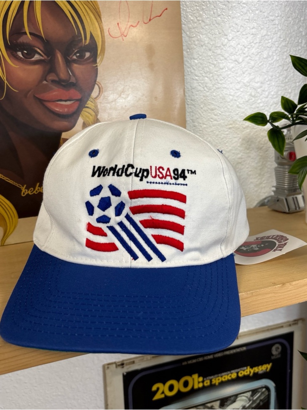 Vintage World Cup USA 94™ Vintage White & Blue Baseball Cap
